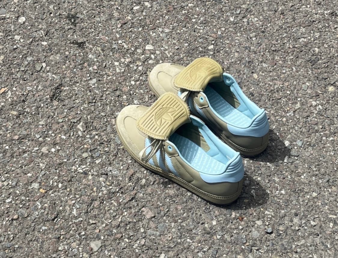 아디다스 퍼렐윌리엄스 휴먼레이스 삼바 카키 225 상품이미지2