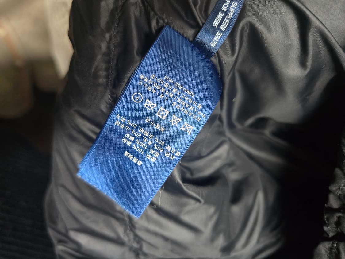 폴로랄프로렌 숄카라 패딩조끼 XS 상품이미지8