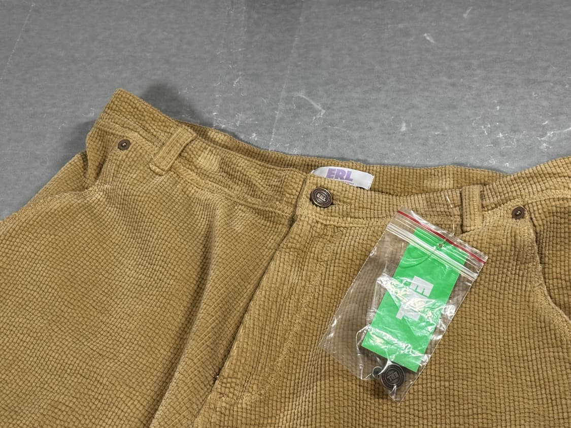 [M] ERL 코듀로이 쇼츠 베이지 상품이미지5