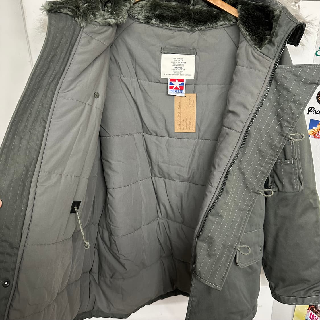 프로퍼 미군 N3B 콜드파카 상품이미지7