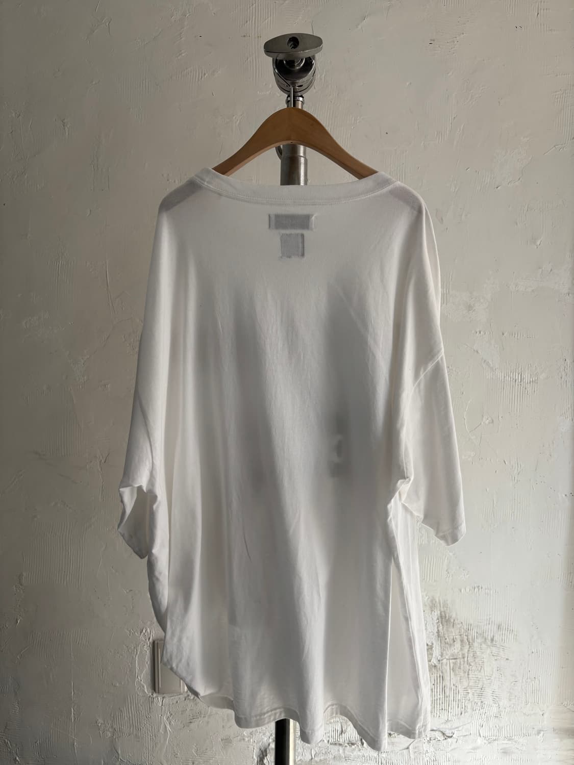 Facetasm 파세타즘 테이프 오버 화이트 티셔츠 상품이미지8