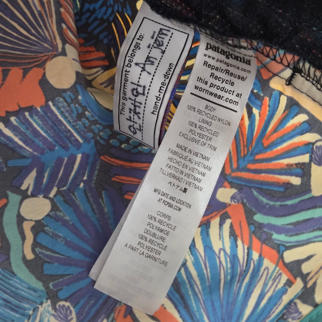 파타고니아 키즈 바람막이 M/10 상품이미지4