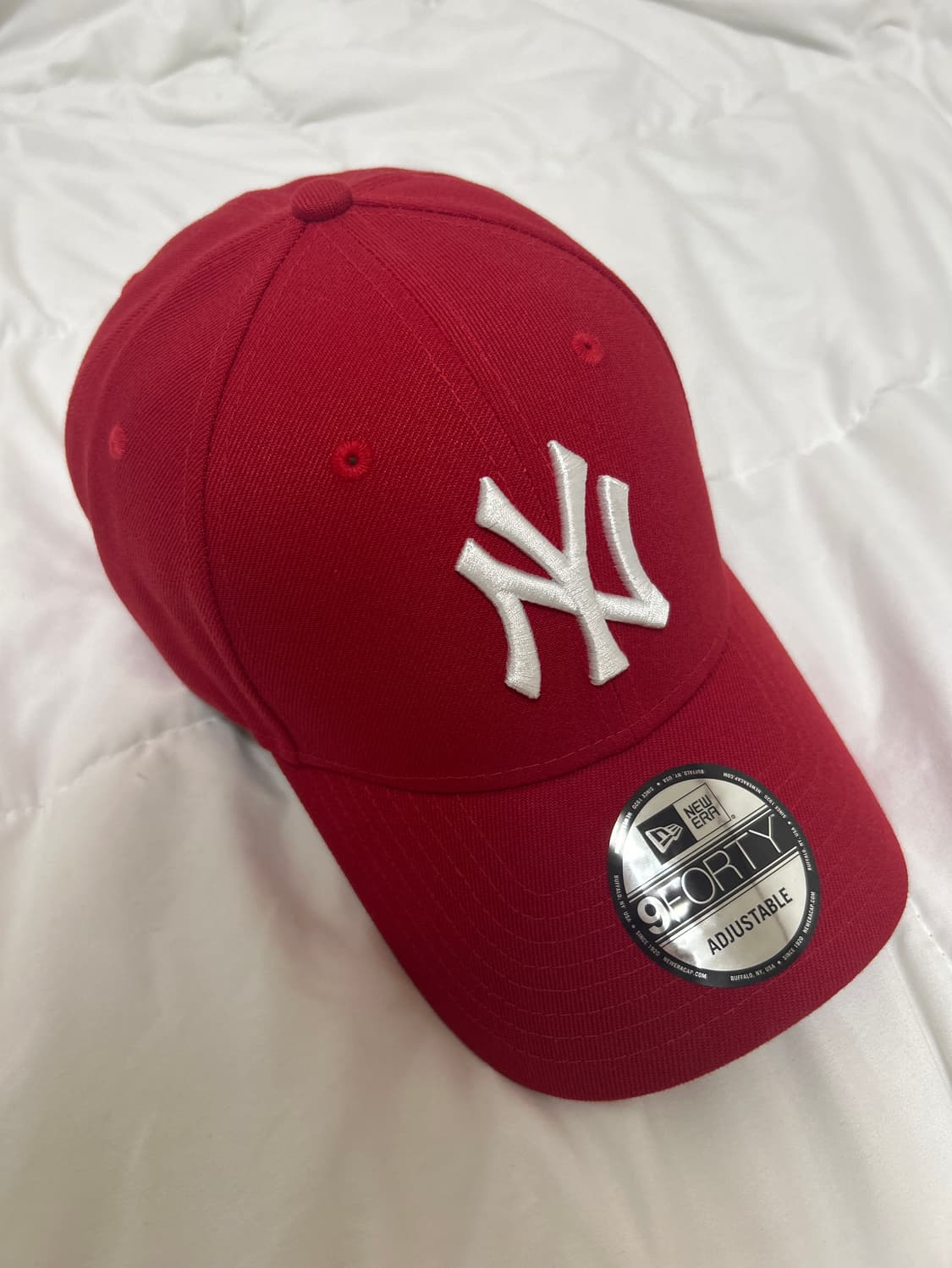 엠엘비 MLB 베이직 뉴욕 양키스 볼캡 레드 상품이미지2