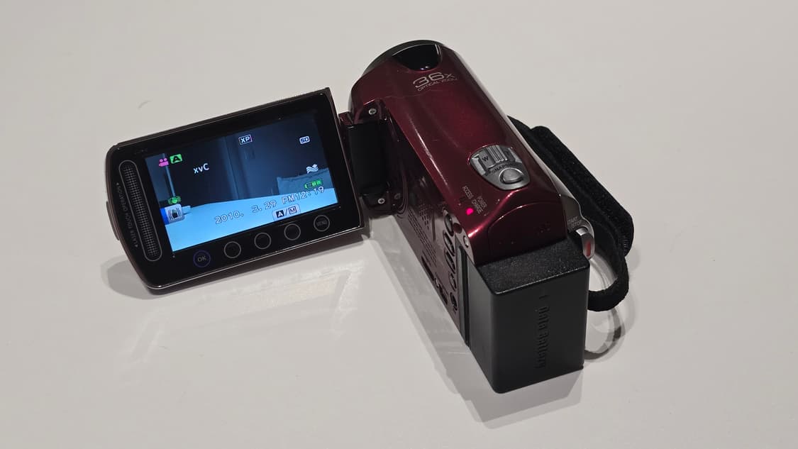 디지털카메라 디카 빈티지 캠코더 JVC GZ-HM350_R / 작례있음 상품이미지2
