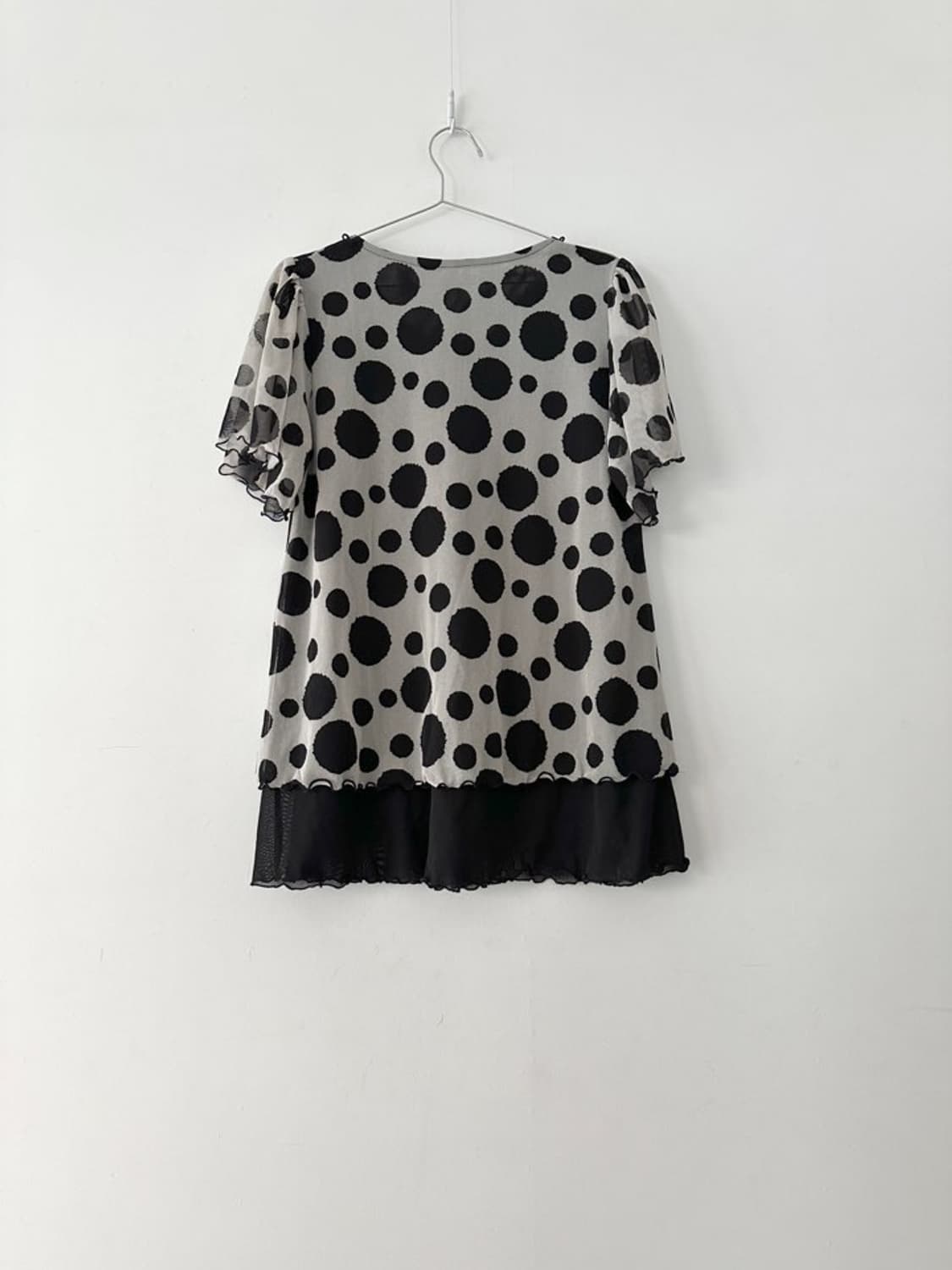 Polka dot 2 layer top 상품이미지4