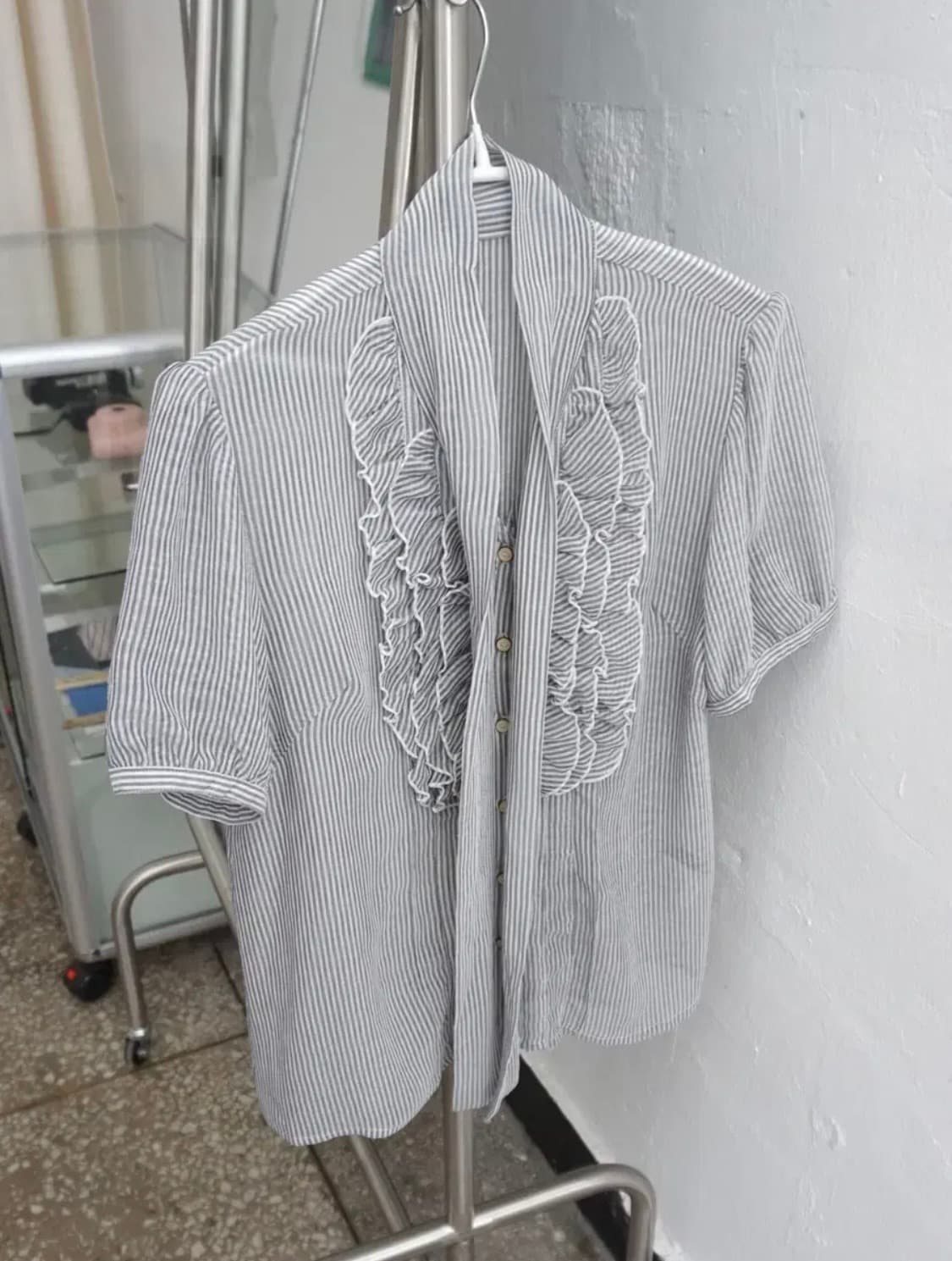 Vintage Stripe Blouse 상품이미지2
