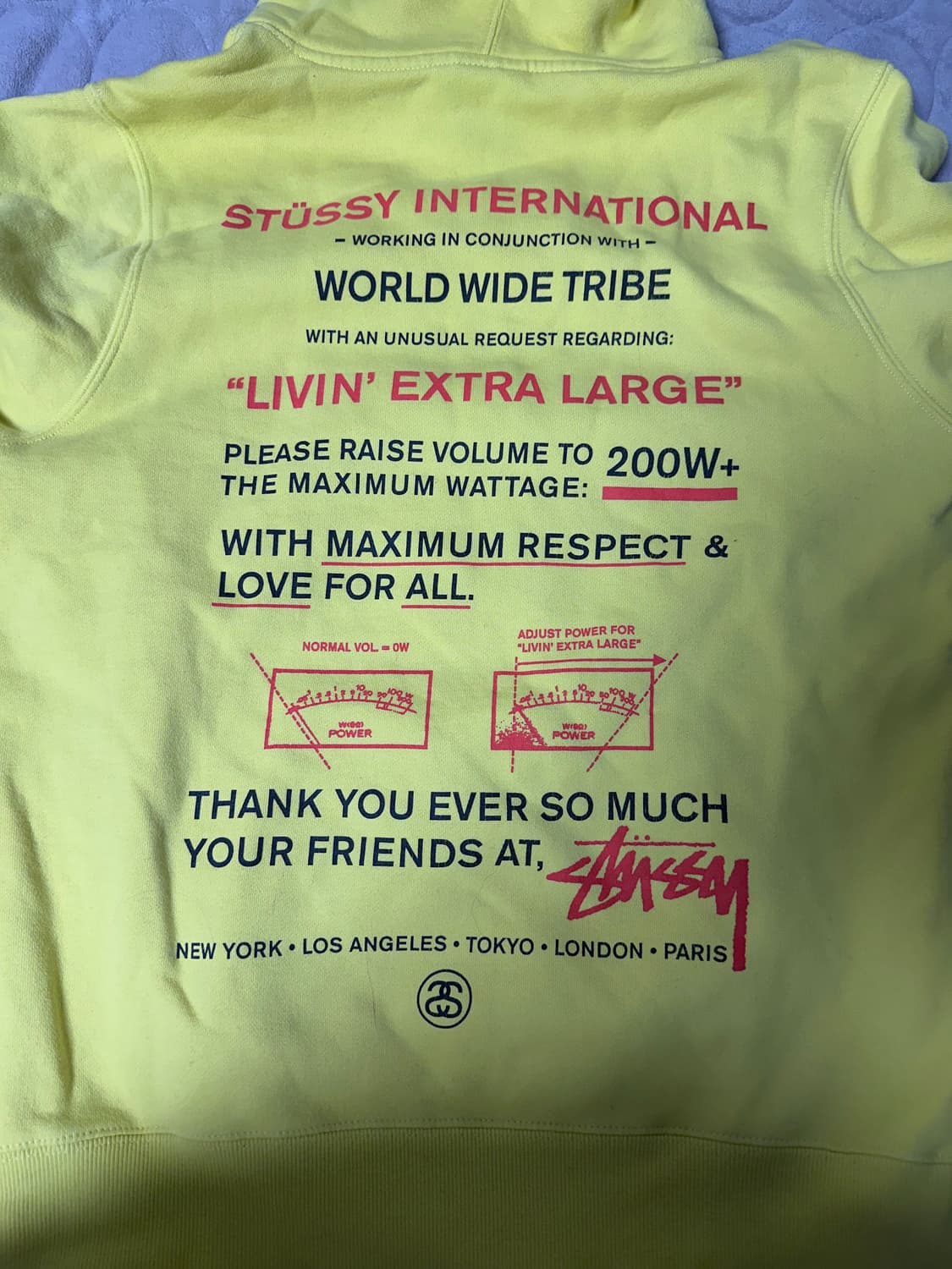 스투시 멕시멈 리스펙트 후드 상품이미지2