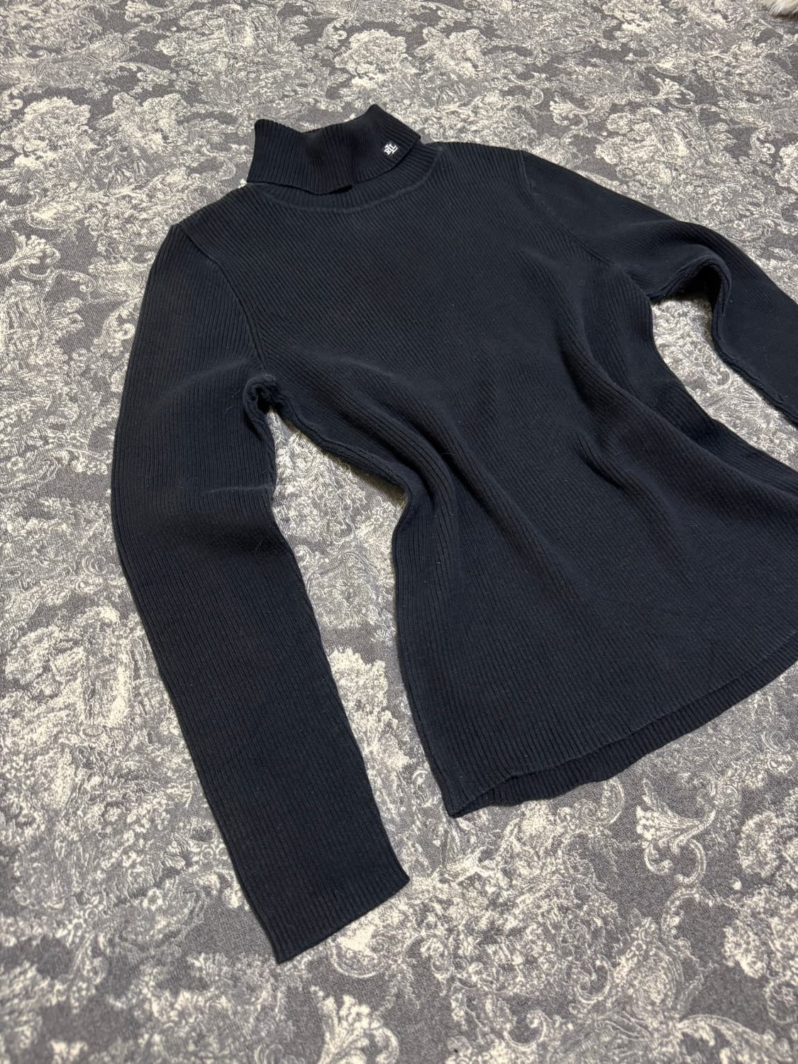 turtleneck knit black  상품이미지3