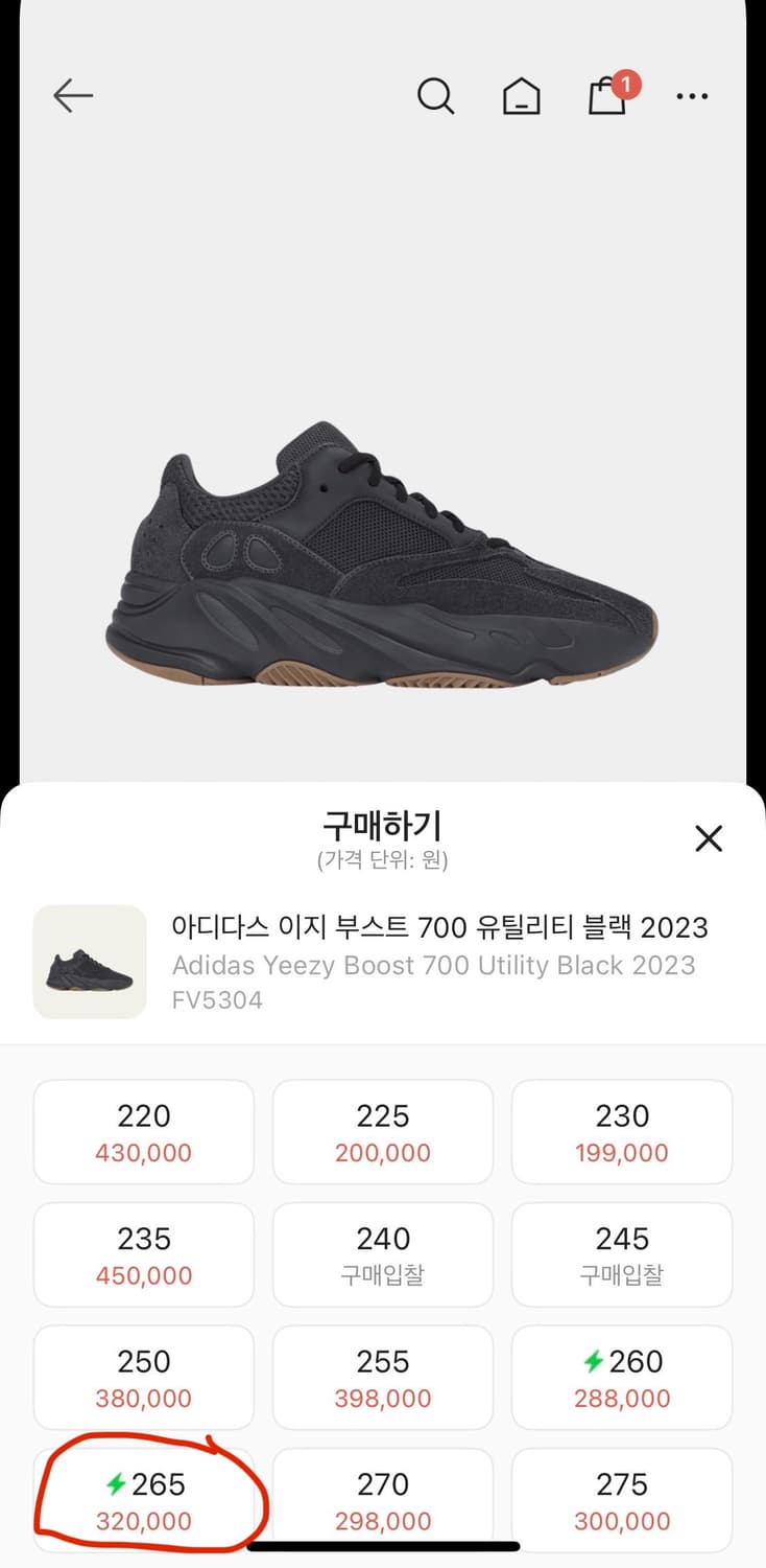 아디다스 이지 부스트 700 상품이미지1