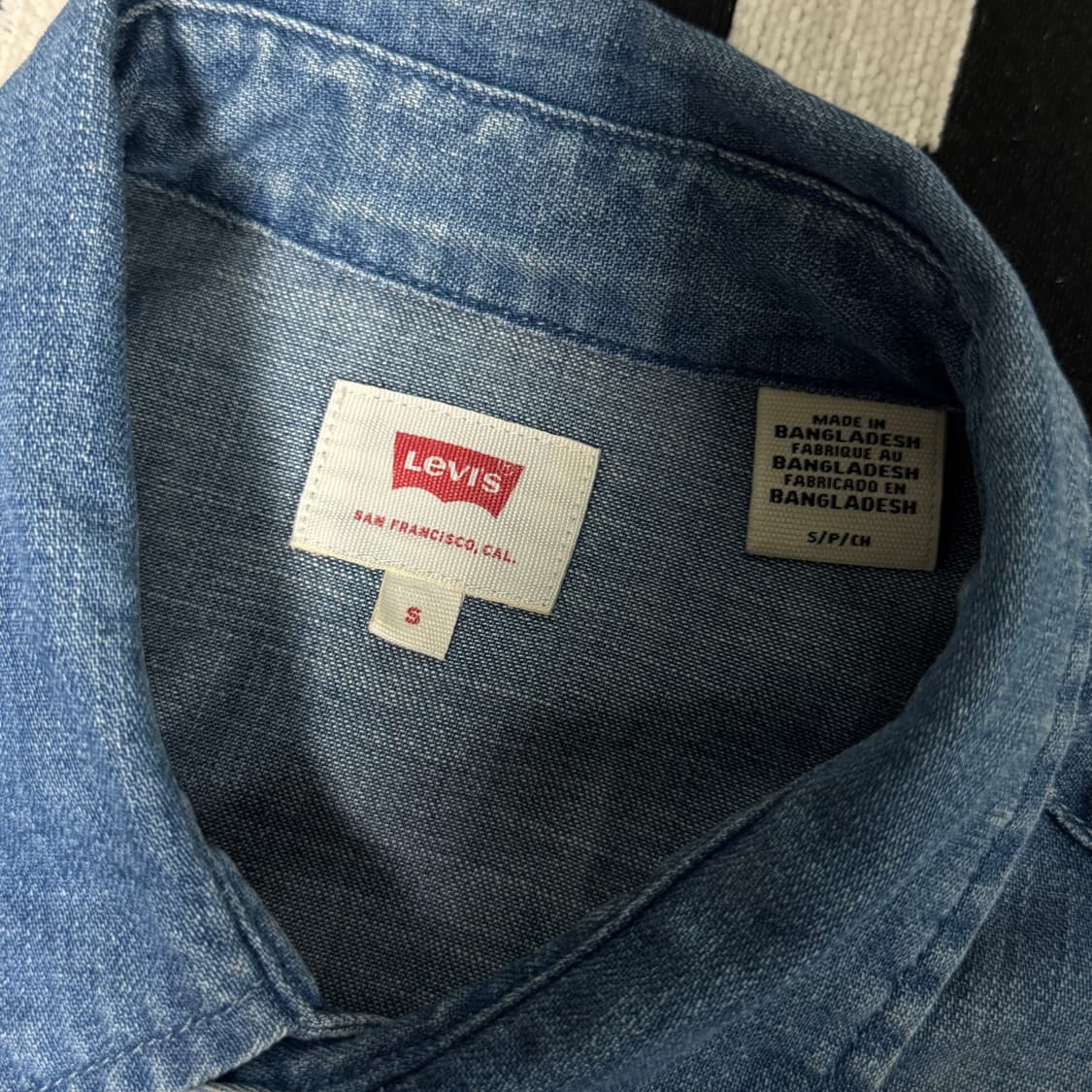 리바이스 데님 웨스턴 셔츠 상품이미지3