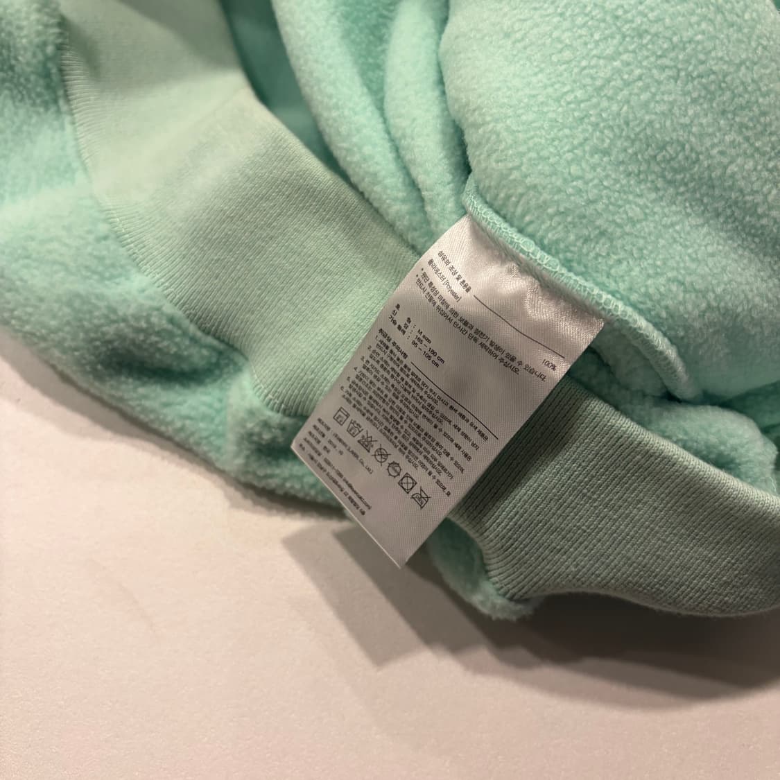 [M] 엘엠씨 LMC 플리스 후드티 민트 D102 상품이미지9