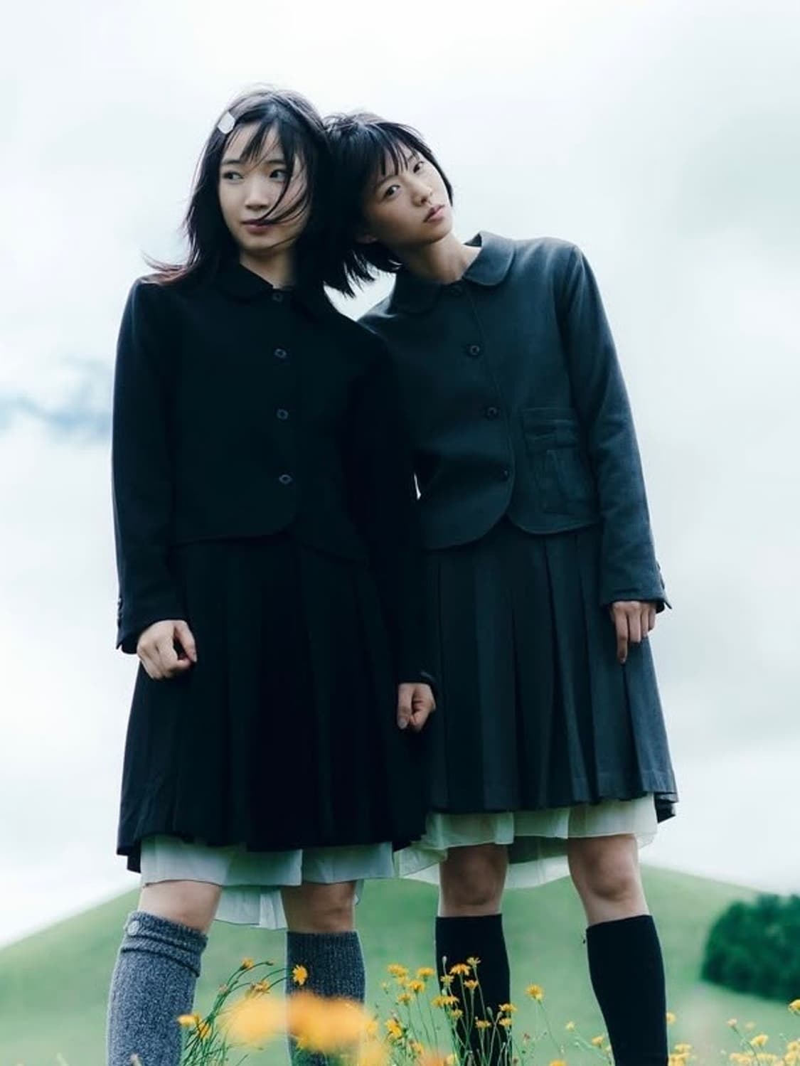 코이세이오 리본 자켓 더블 웨이스트 플리츠 스커트 셋업 블랙 1사이즈 상품이미지1