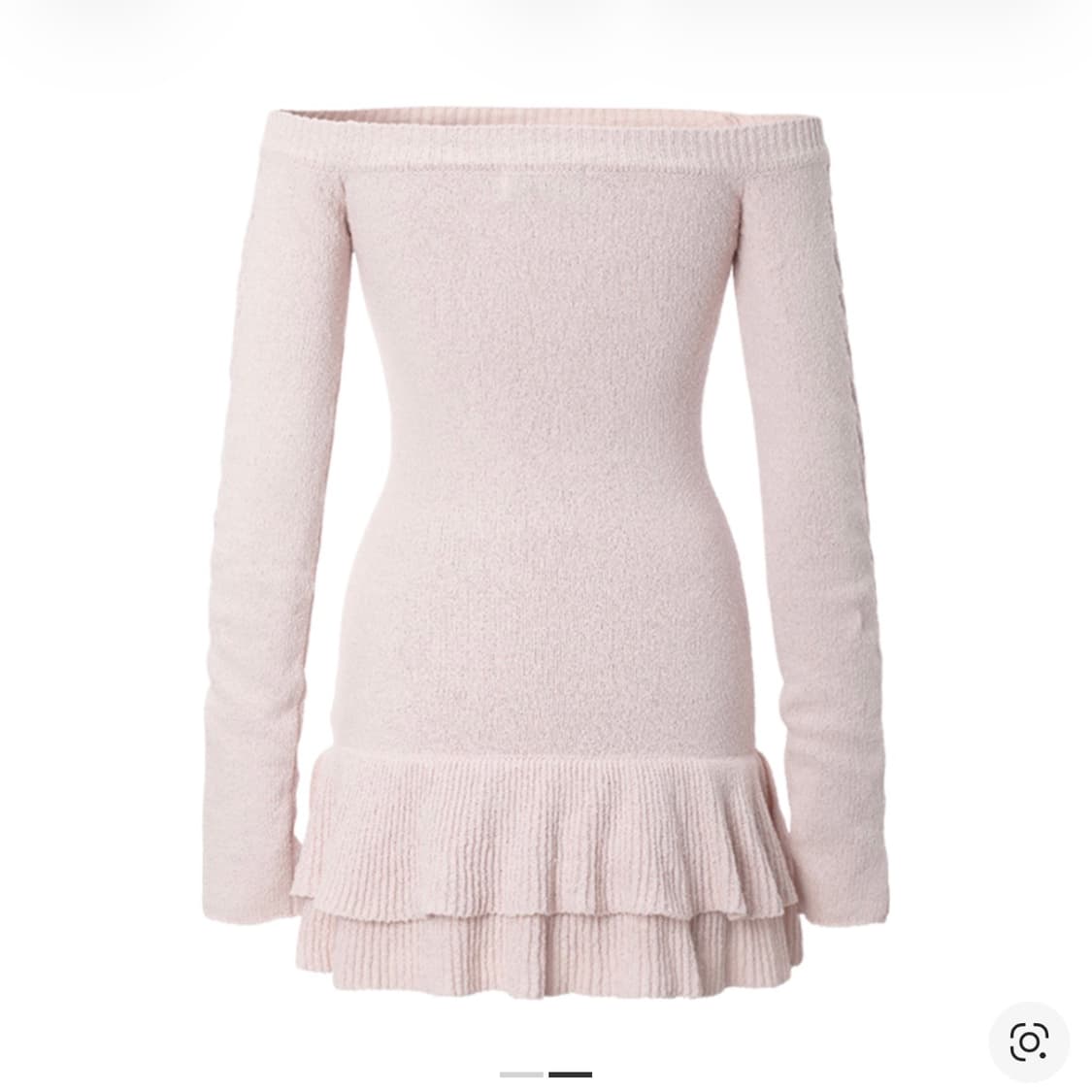 쓰리타임즈 케이블 오프숄더 드레스 Cable off-shoulder  상품이미지2