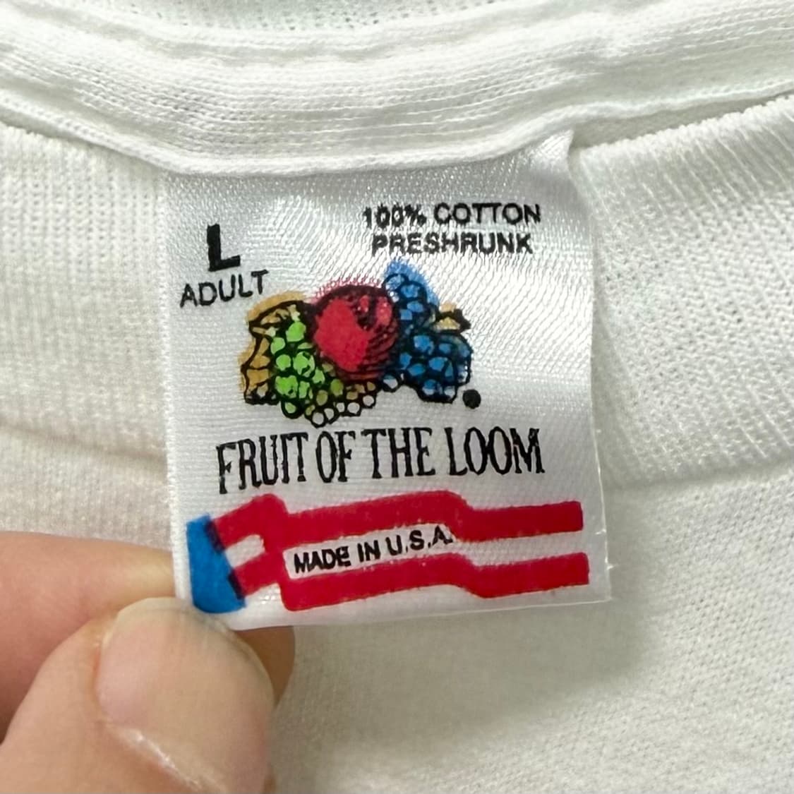 90s 프룻 오브 더 룸 빈티지 튜블러 티셔츠 상품이미지3