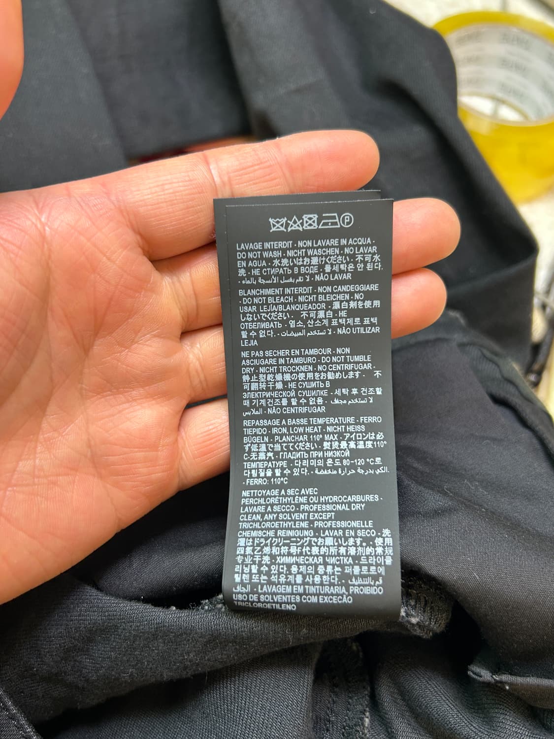 생로랑 블랙 스키니진 팬츠 상품이미지10