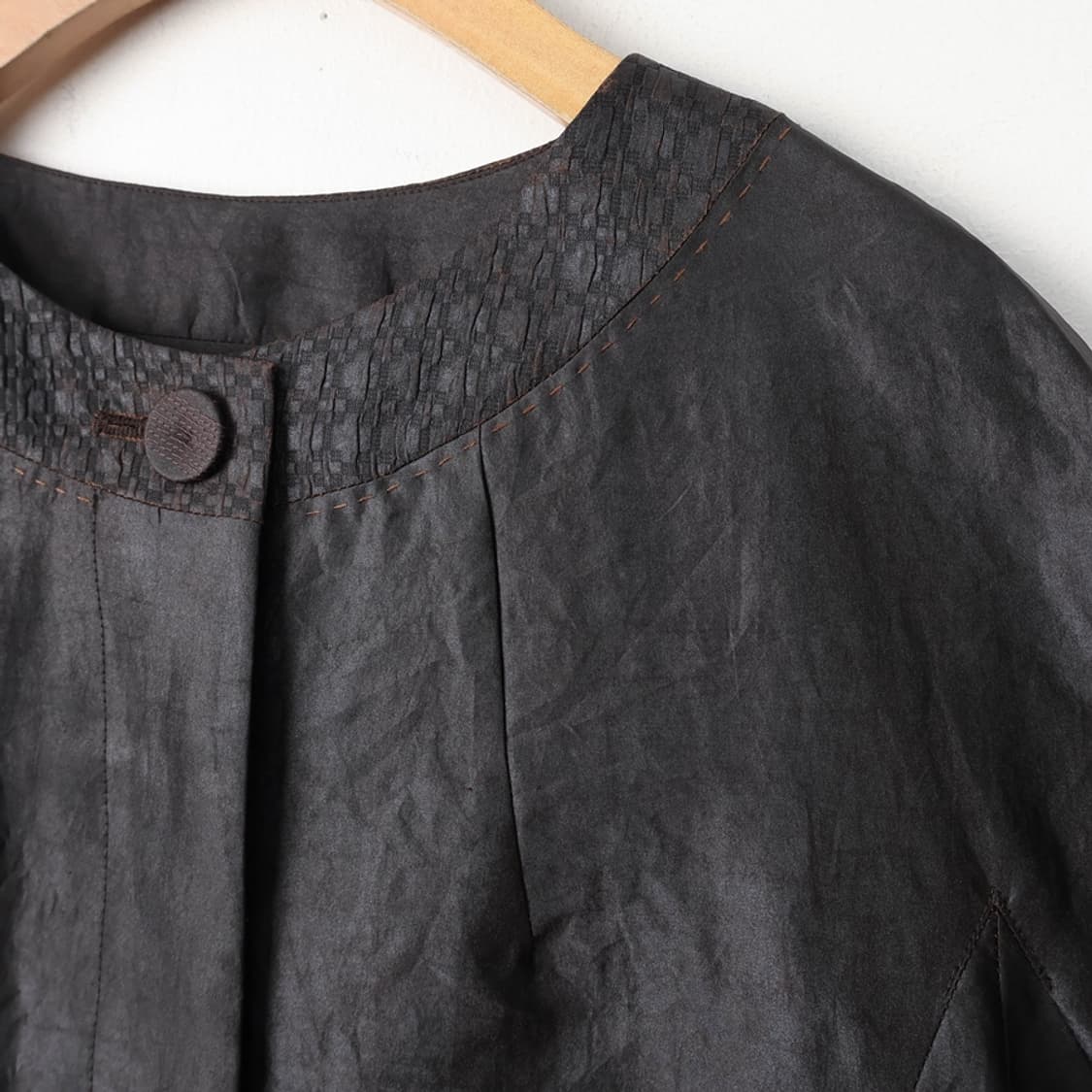 55/이새 머드 실크100 숏 자켓 상품이미지3