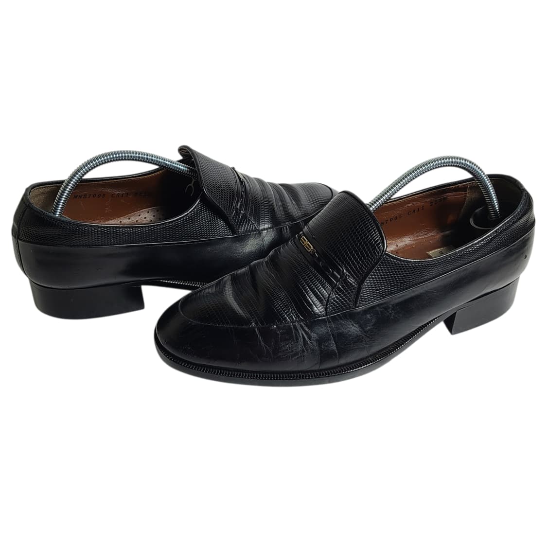 255) BALENCIAG 빈티지 발렌시아가 BB로고 래더 로퍼 상품이미지1