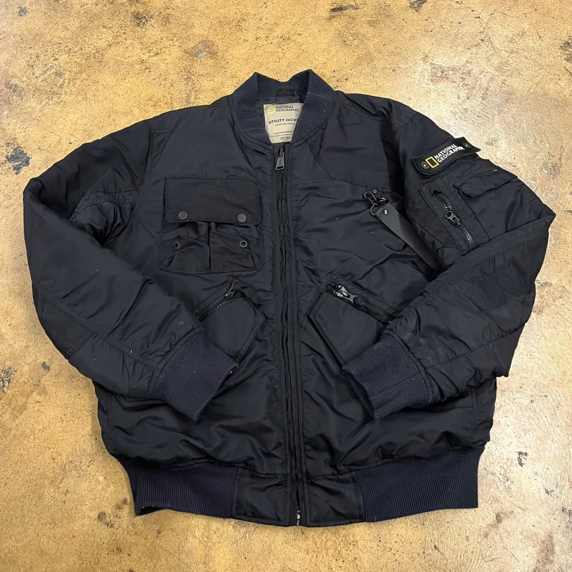 [정품/L] 내셔널지오그래픽 유틸리티 블랙 자켓 b17 상품이미지2