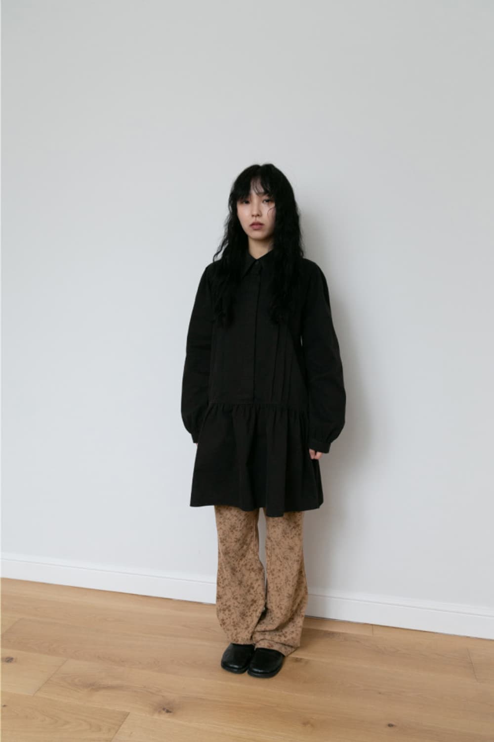 (당일발송) 오무수히 레이어드 미디 원피스 판매합니다. 상품이미지1