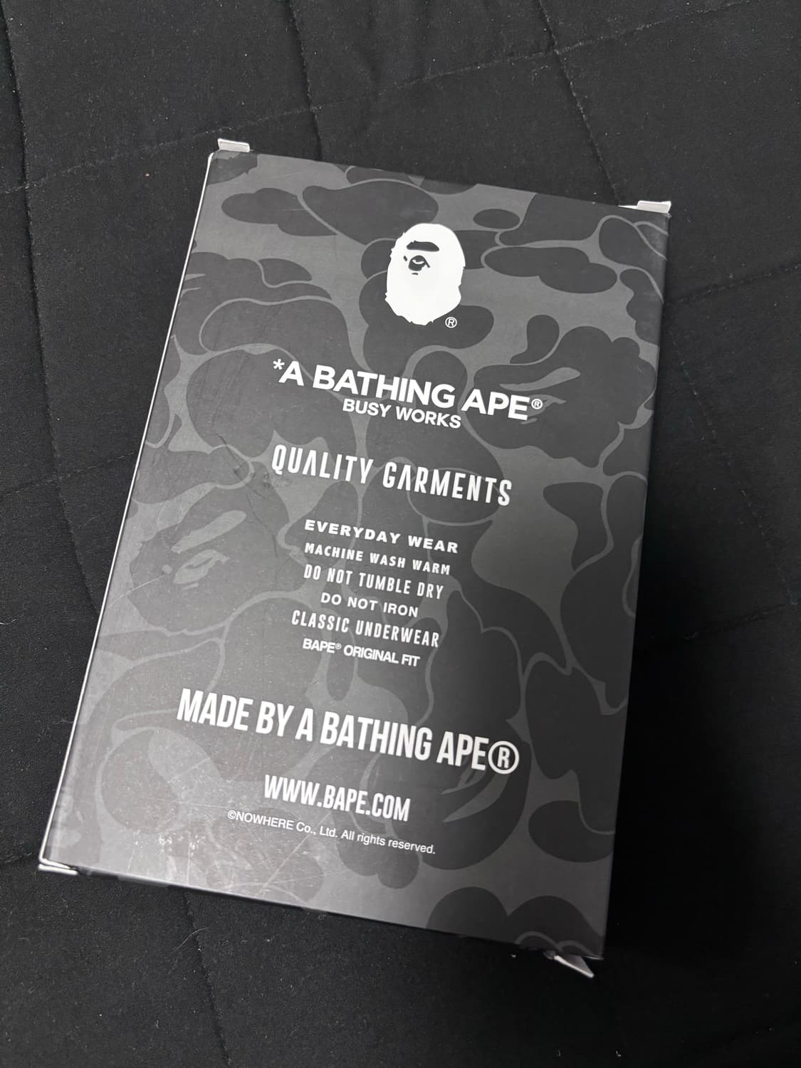 베이프 ABC 카모 트렁크 언더웨어 핑크 L 상품이미지6