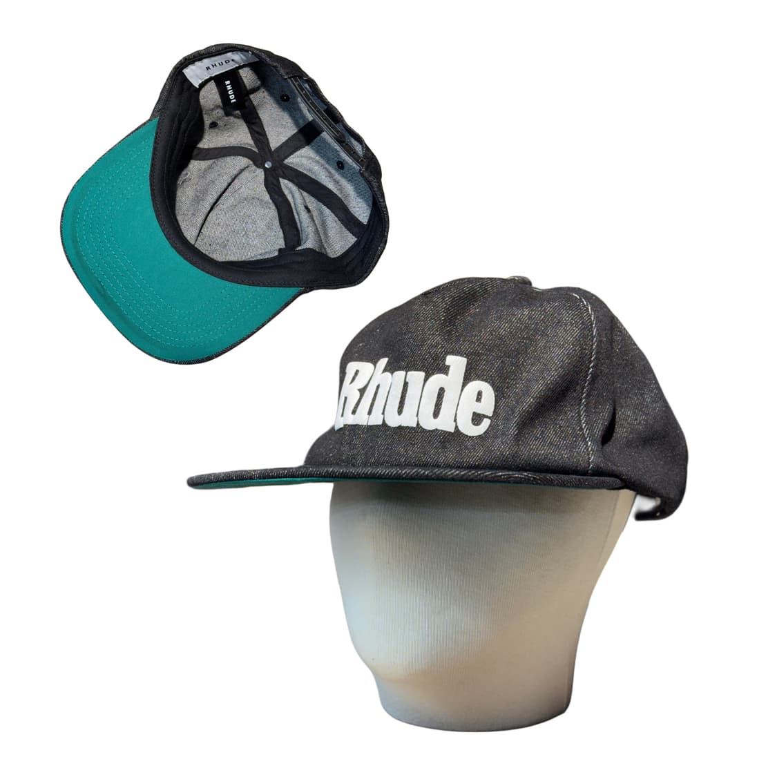 Rhude 데님 캡 모자 (OS) 상품이미지1