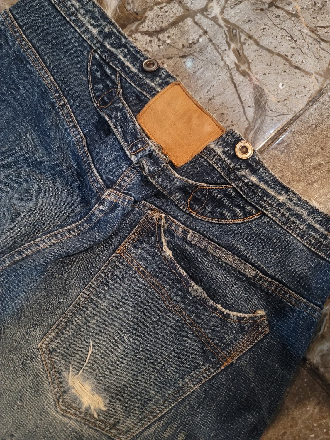 웨어하우스 덕디거 하드워시 데님팬츠  상품이미지4