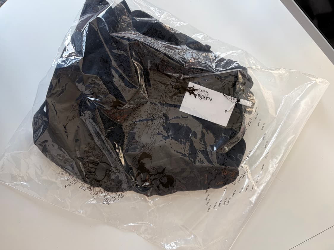 새상품) 플레어업 레이어드 뷔스티에 롱슬리브 블랙 상품이미지2