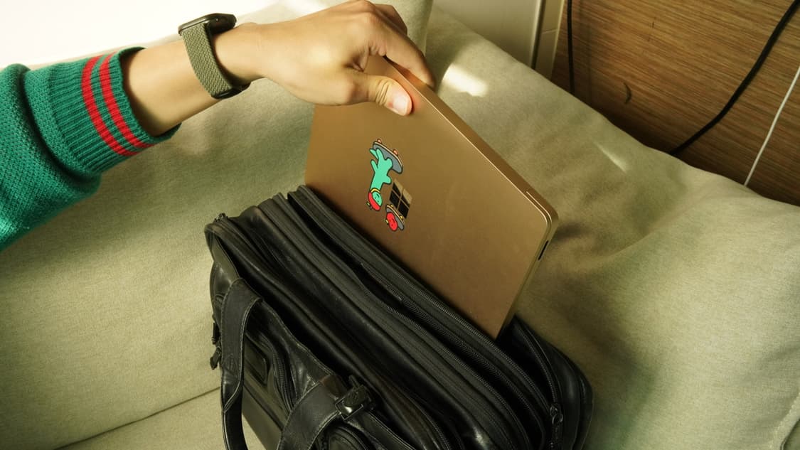 투미 Alpha Leather Expandable Organizer Br 상품이미지4