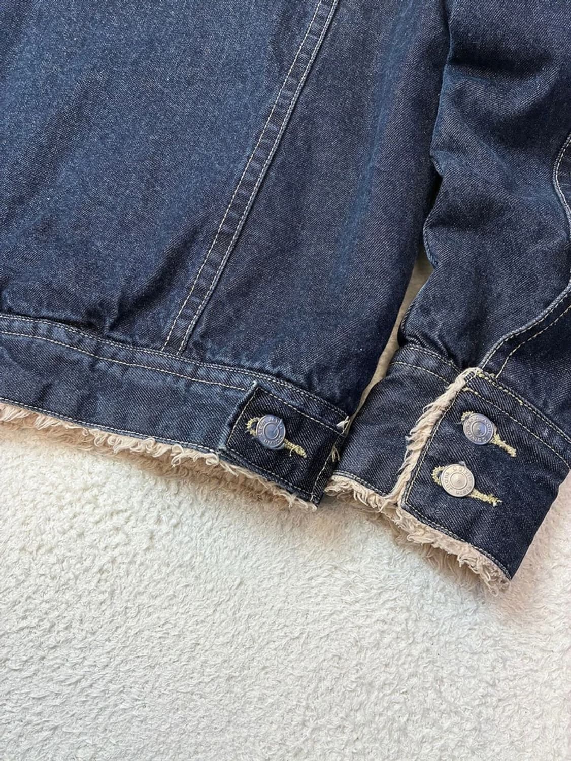 CK 캘빈클라인 00's 양털 쉐르파 데님 자켓 PN6005 상품이미지9