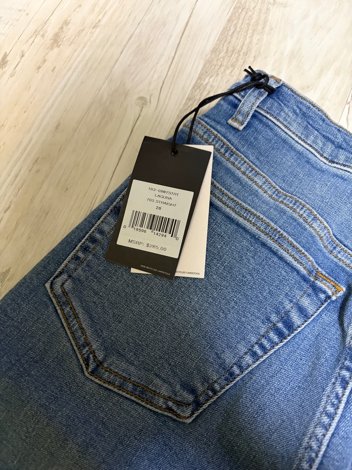 [26] 리던 RE/DONE 70s 스트레이트 데님 새상품 상품이미지3