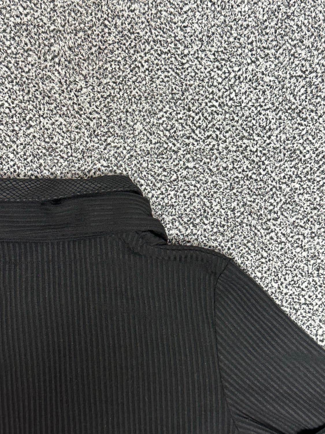 빅 버튼 레이어드형 세미 슬림 롱 슬리브 상품이미지9