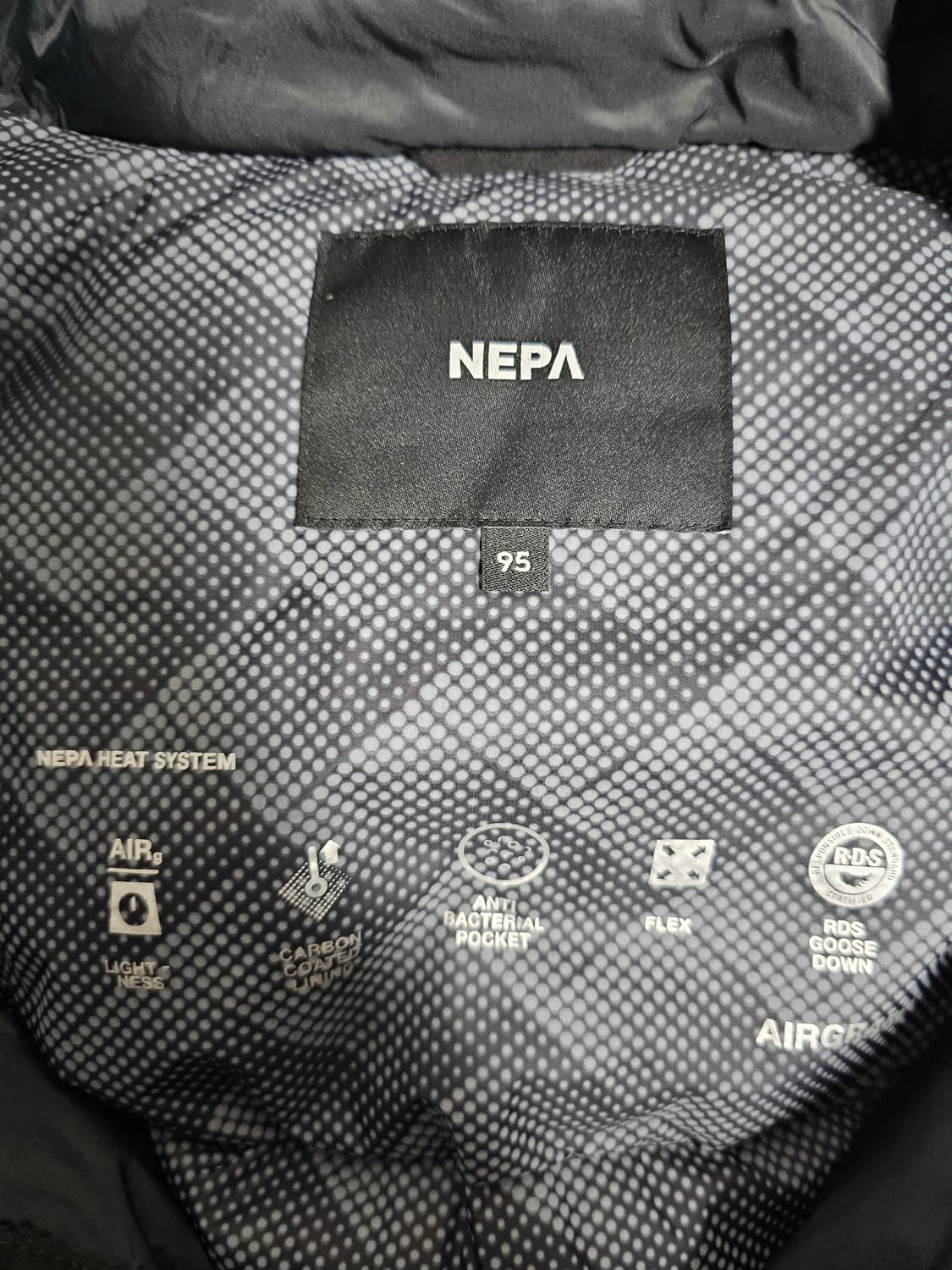 네파 에어그램 써모 구스롱다운 95 상품이미지3