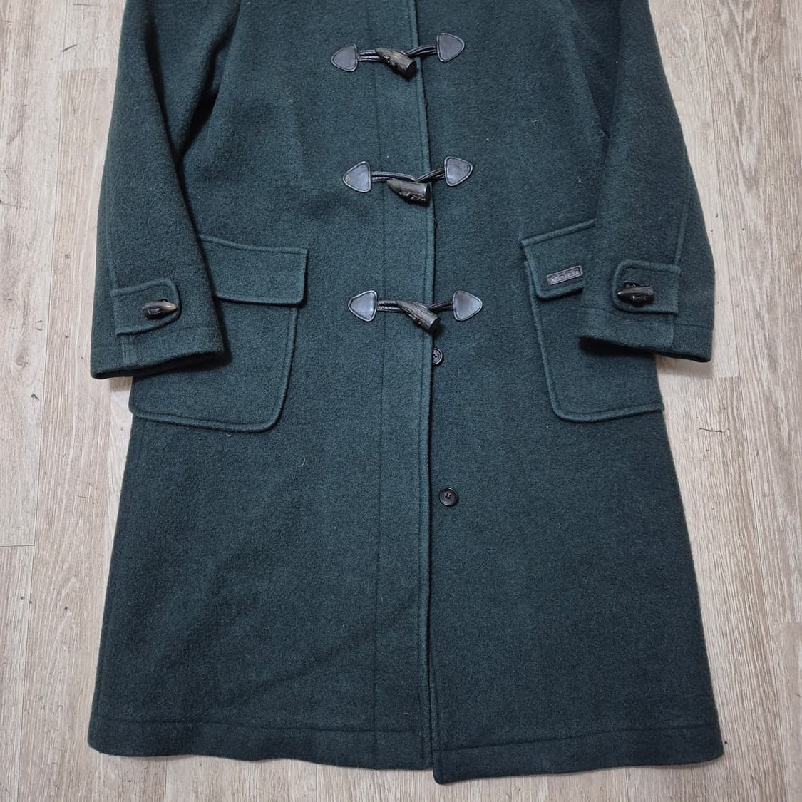 키이스 모직 후드 떡볶이코트 상품이미지3