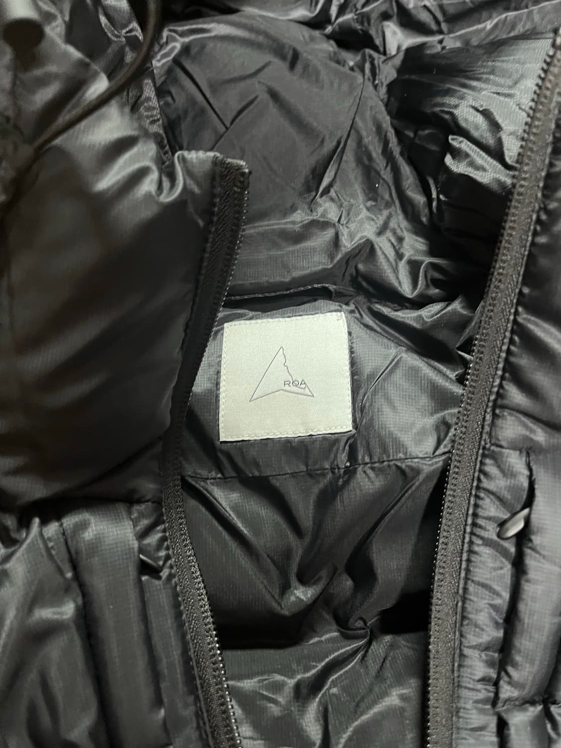 로아 ROA 하이킹 헤비 다운 패딩 XL 아스팔트 블랙 상품이미지2