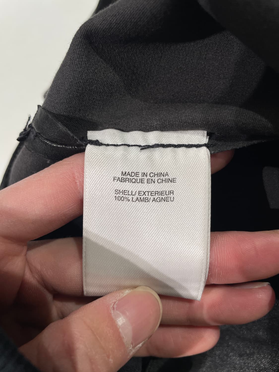 헬무트랭 블랙 램스킨 레더 밴딩 팬츠 상품이미지8