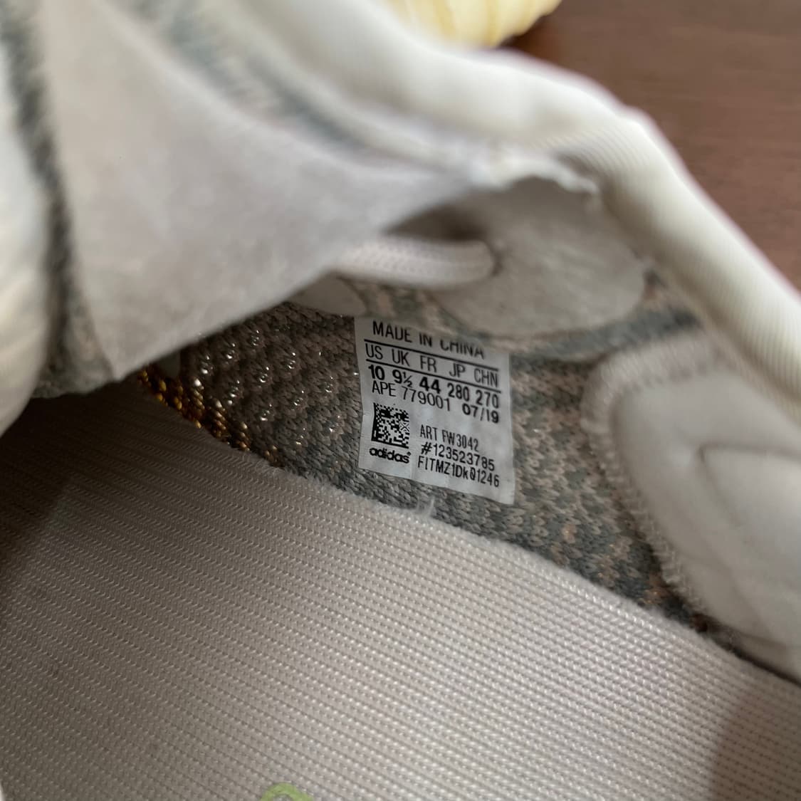 이지부스트 350 V2 시트린 270mm 상품이미지4