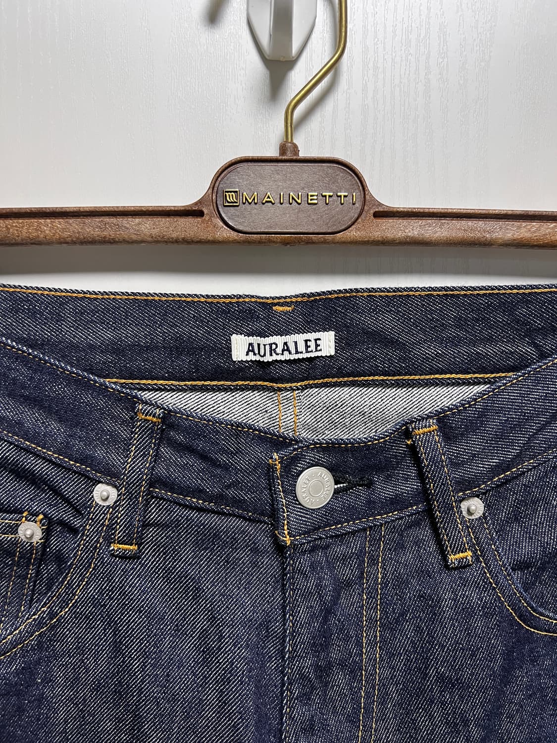 오라리 하드트위스티드 데님 32사이즈 상품이미지3