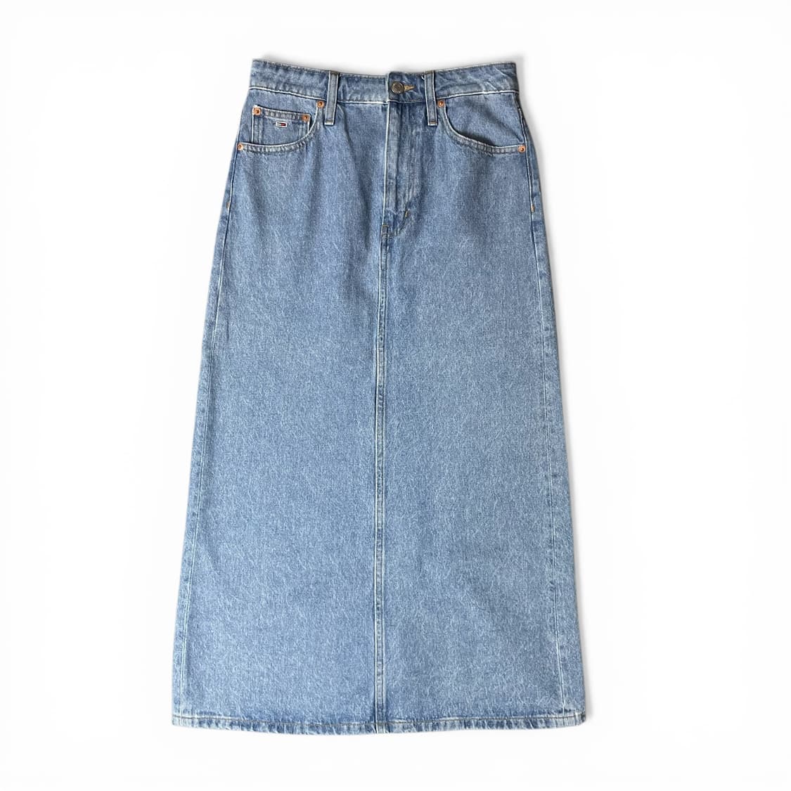 (27) 타미힐피거 중청 데님 롱 스커트 상품이미지1
