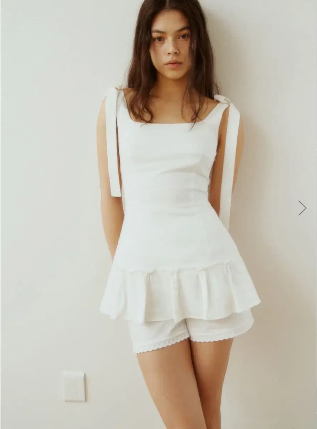 lea 르에 릴리아 리본 탑 상품이미지1