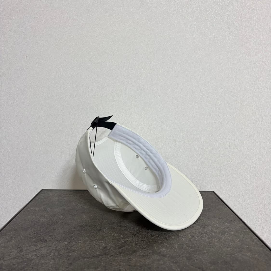 (OS) 슈프림 박스로고 캠프캡 모자 왁스드 립스탑 화이트 상품이미지7