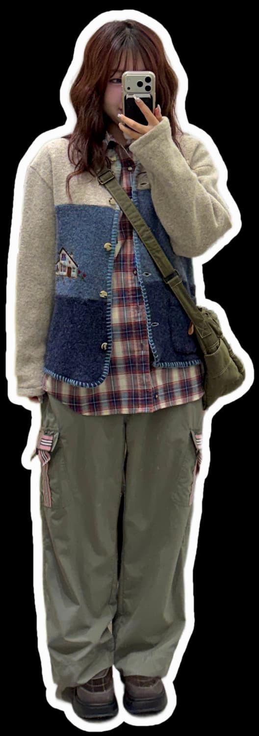 Austria 핸드메이드 울 가디건 상품이미지2