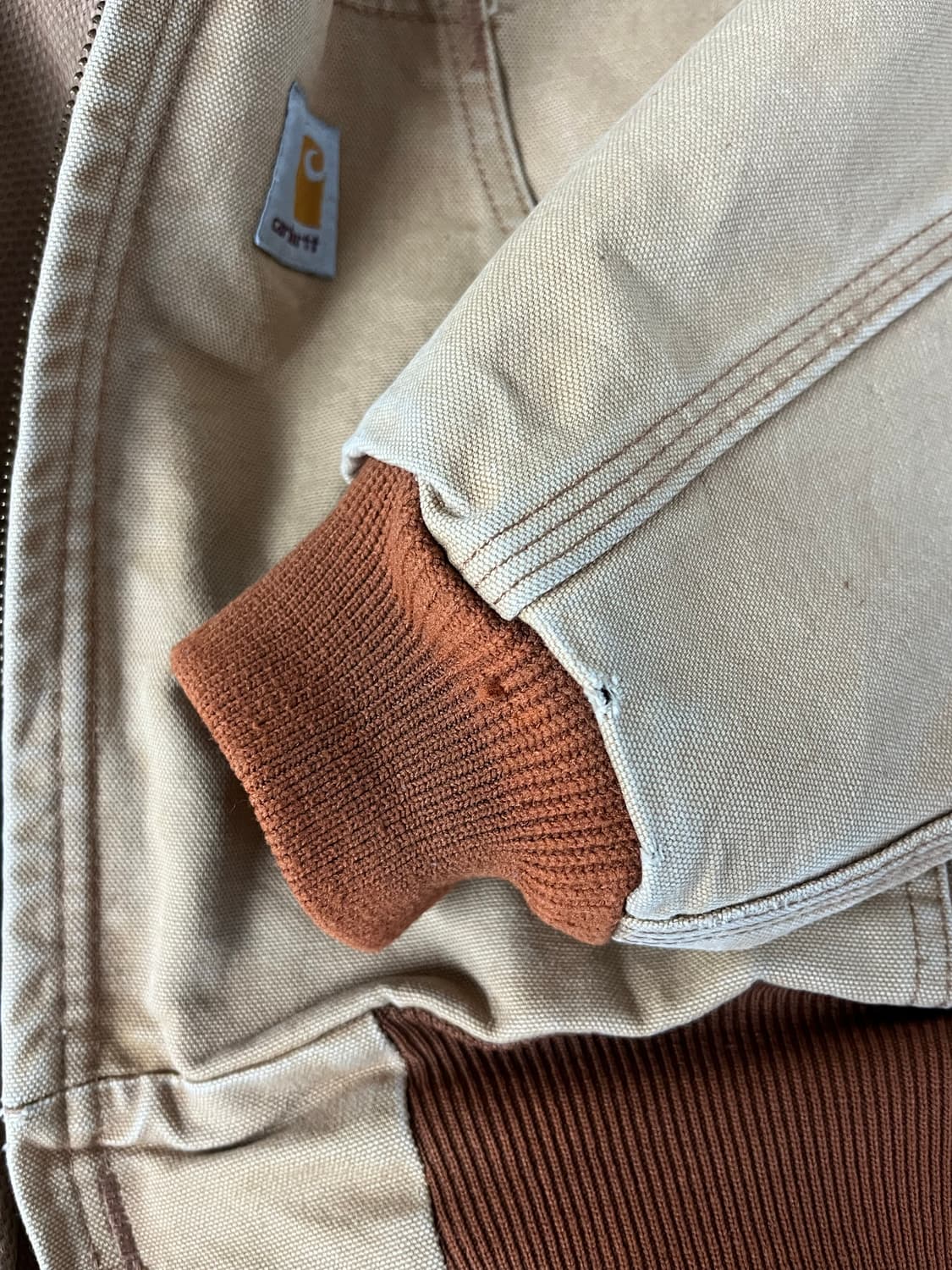 S) 칼하트 덕 액티브 자켓 브라운 상품이미지7