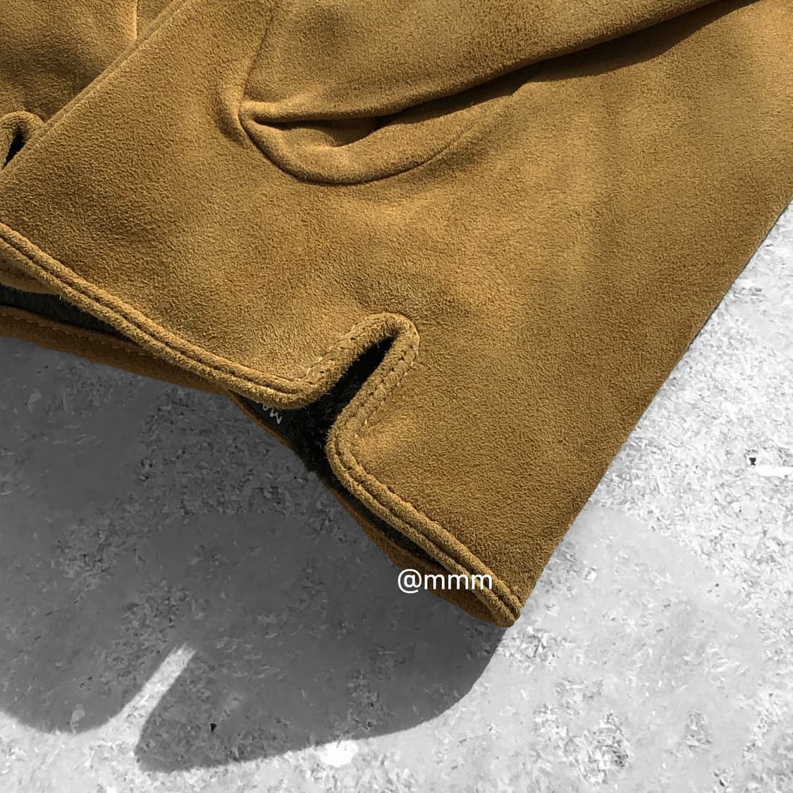 [Unisex] 스웨이드 가죽 장갑 스마트터치 상품이미지8