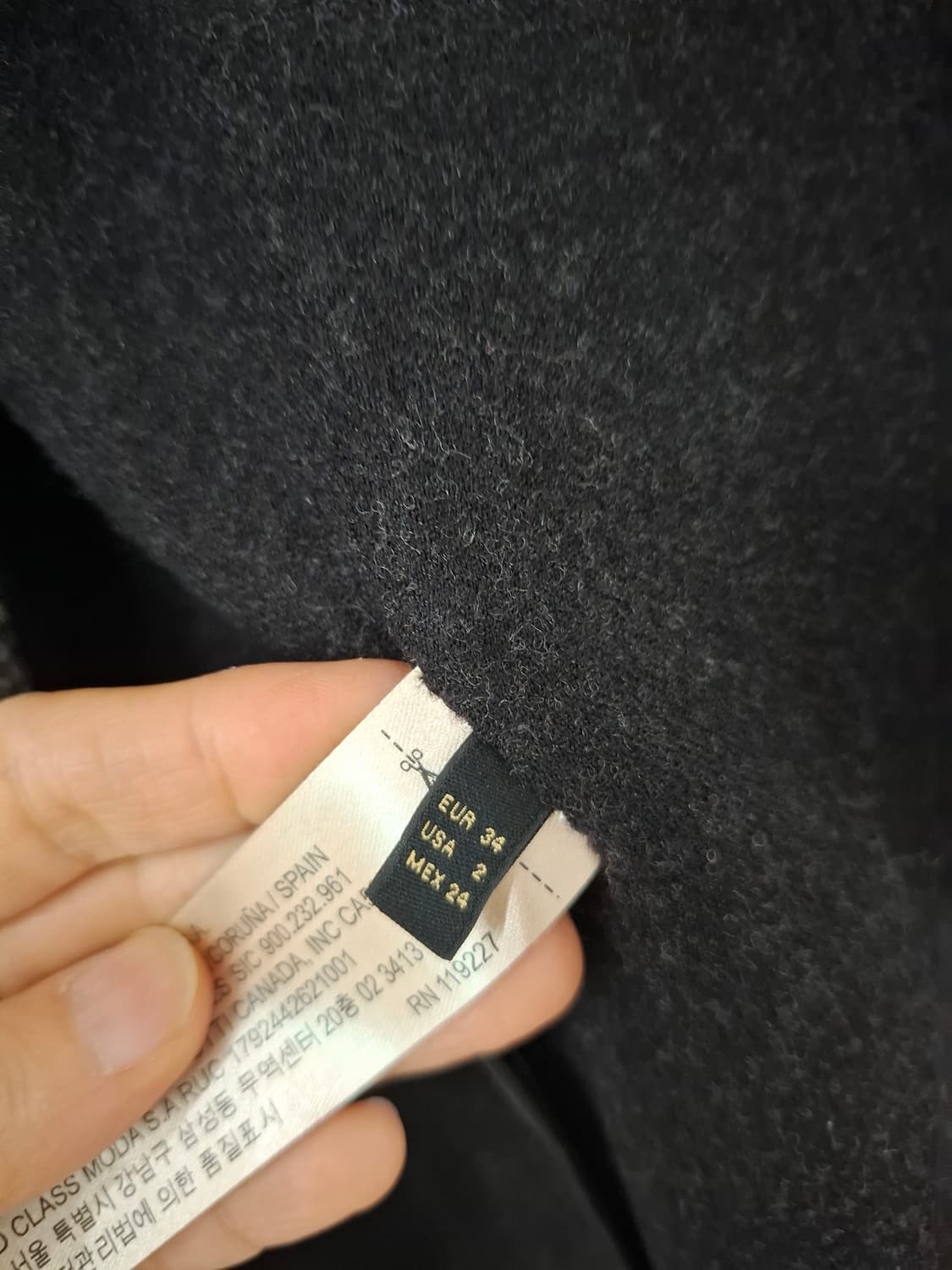 마시모뚜띠 34 체크 블레이저  상품이미지4