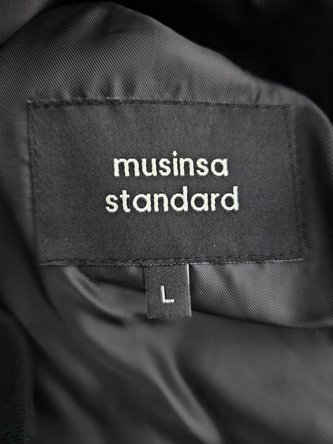 무신사스탠다드 코튼 해링턴 자켓 L 상품이미지4