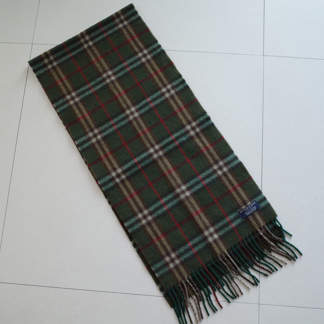 [정품] 버버리 런던 캐시미어 머플러 상품이미지5