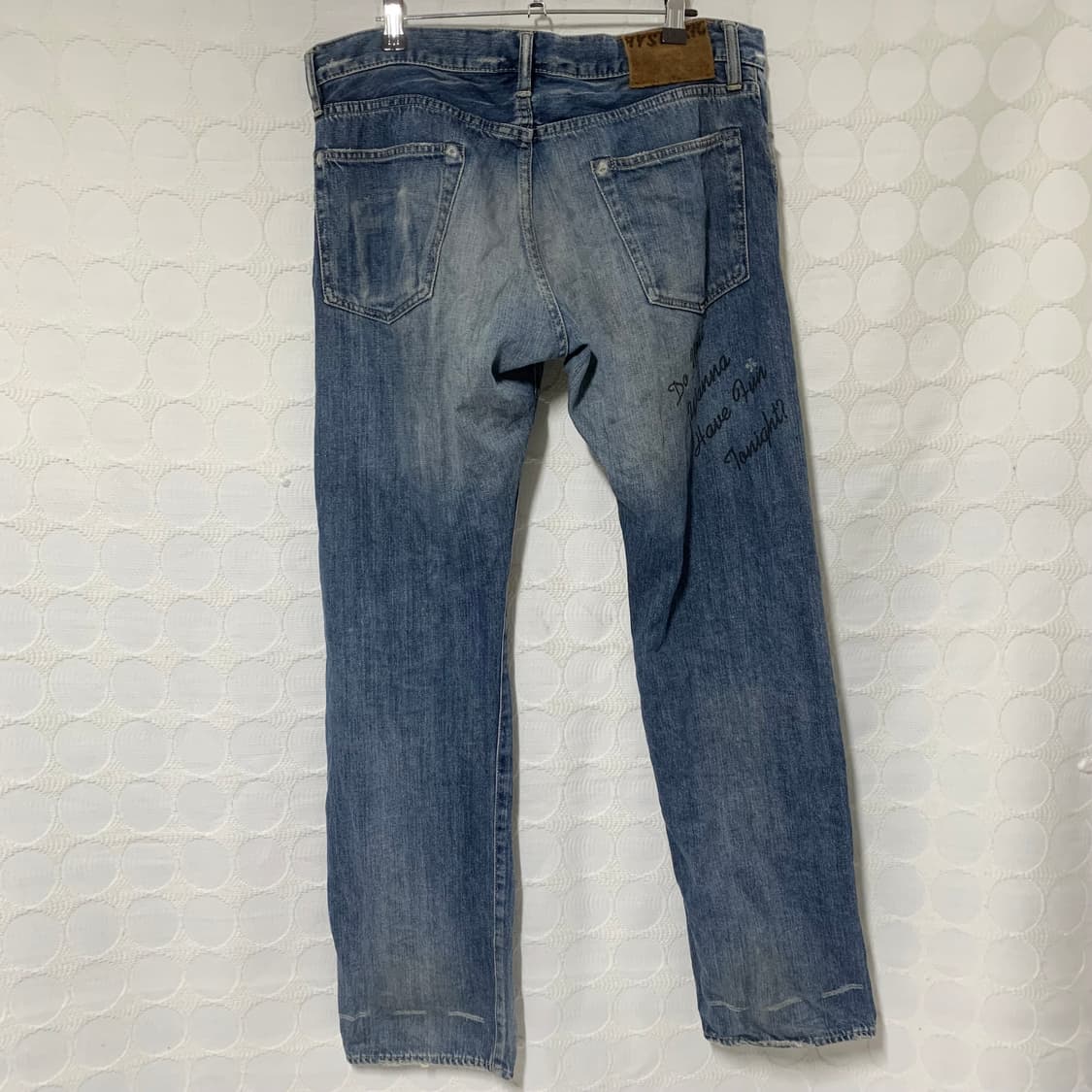 허리45!Hysteric Glamour데님 스터드 바지 상품이미지4