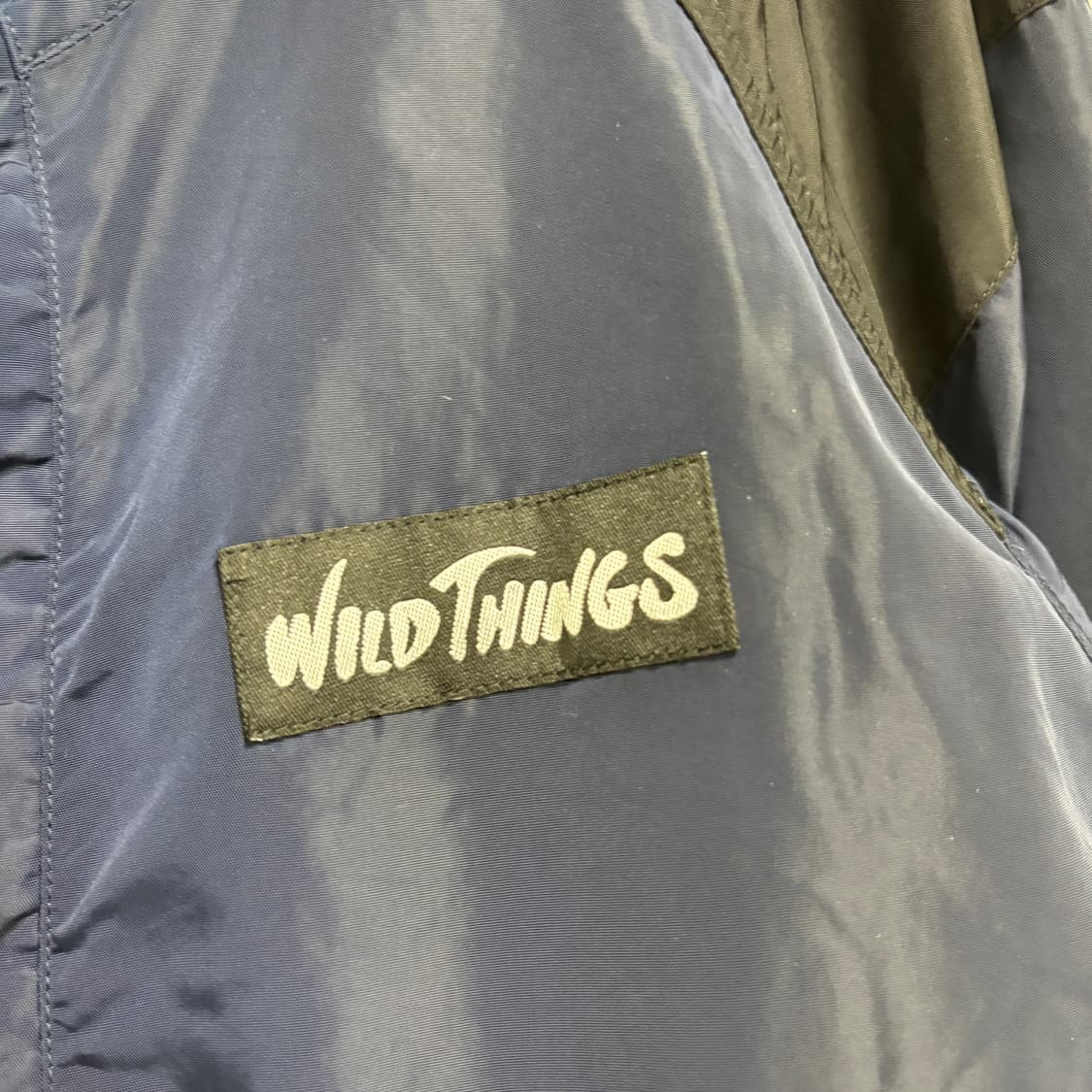 와일드띵스 X 타케오 키쿠치 나일론 데날리 윈드브레이커 / 네이비, L 상품이미지5