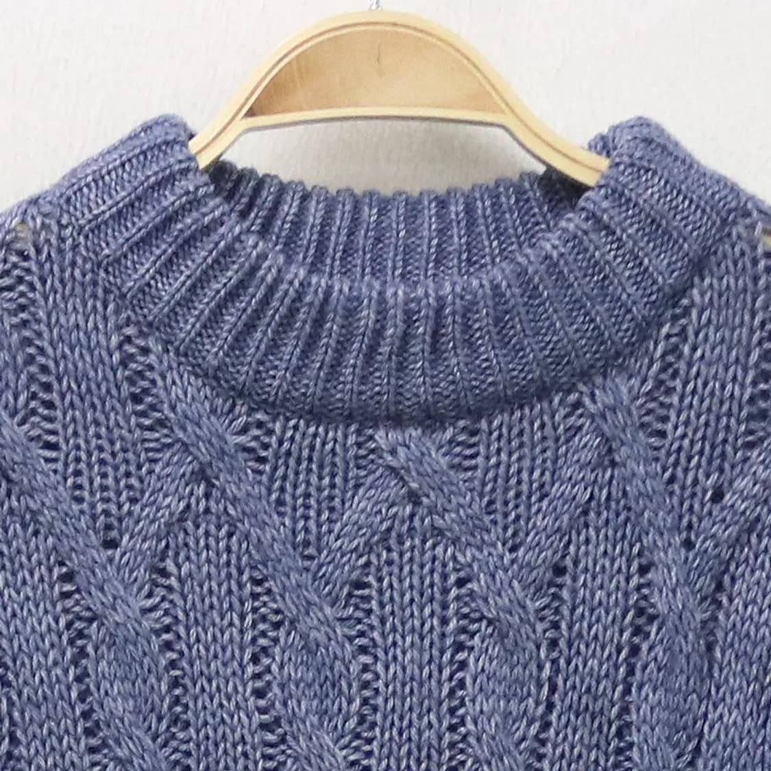 AFTERNOONTEA 울 혼방니트 레이어드 플라워 원피스 62257 상품이미지5