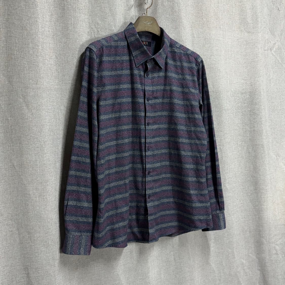 [슬림110] 닥스 스트라이프 춘추 긴팔 셔츠 남방 상품이미지2